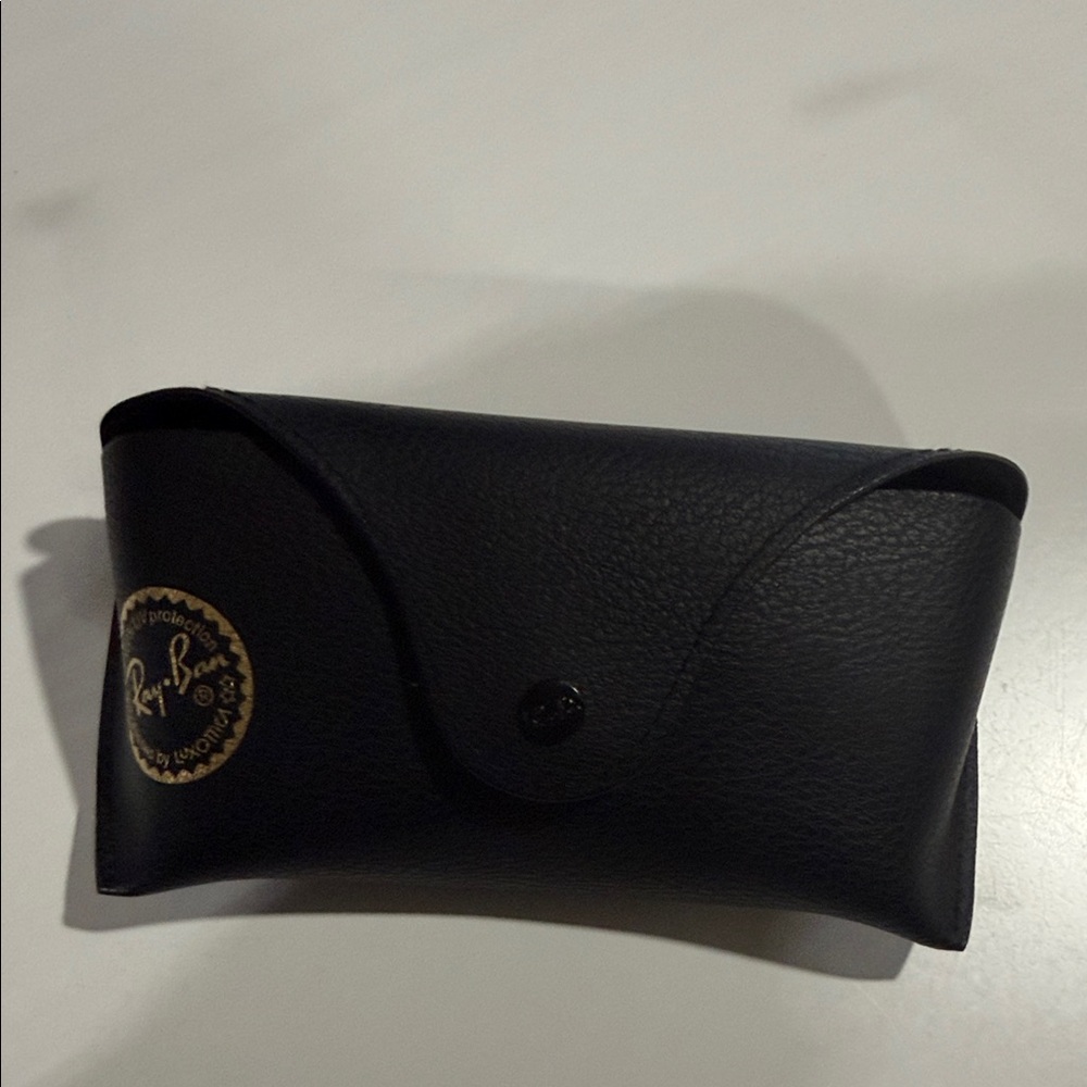 Ray-Ban Black Aviator Shades with Case - Picture 6 of 11